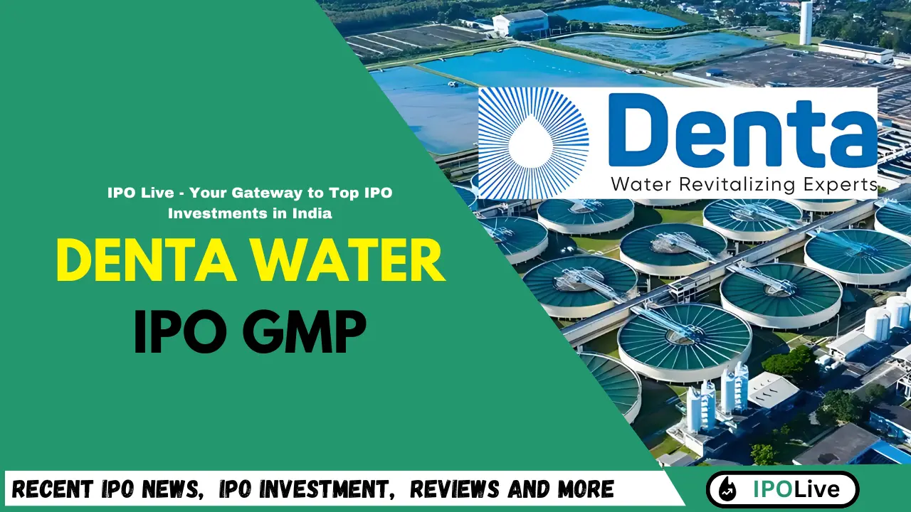 Denta Water IPO GMP