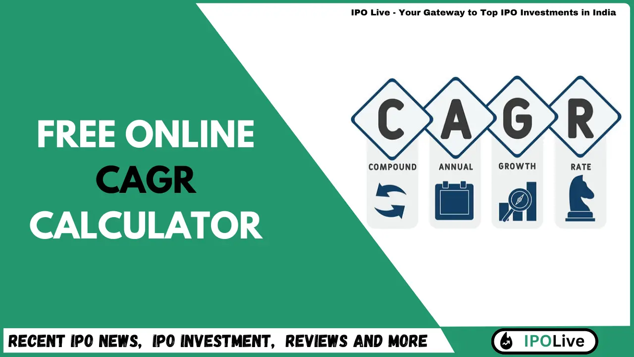 Free Online CAGR Calculator